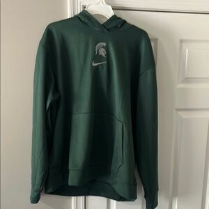 Green Nike Men's Hoodie